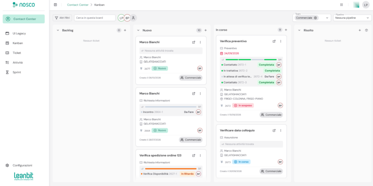 Nuova Kanban Board Nosco: Guida Completa ai Filtri Avanzati